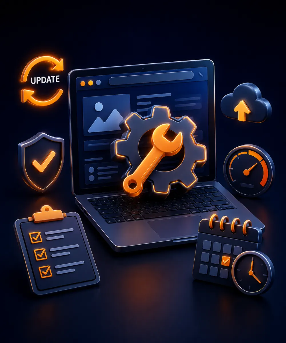 Website-Wartung