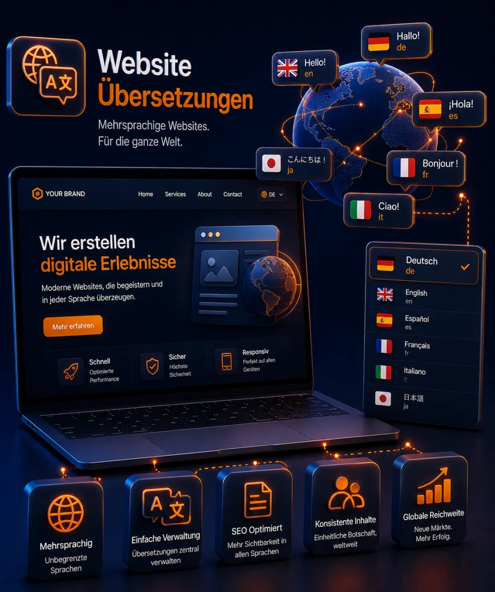 Website-Übersetzungen