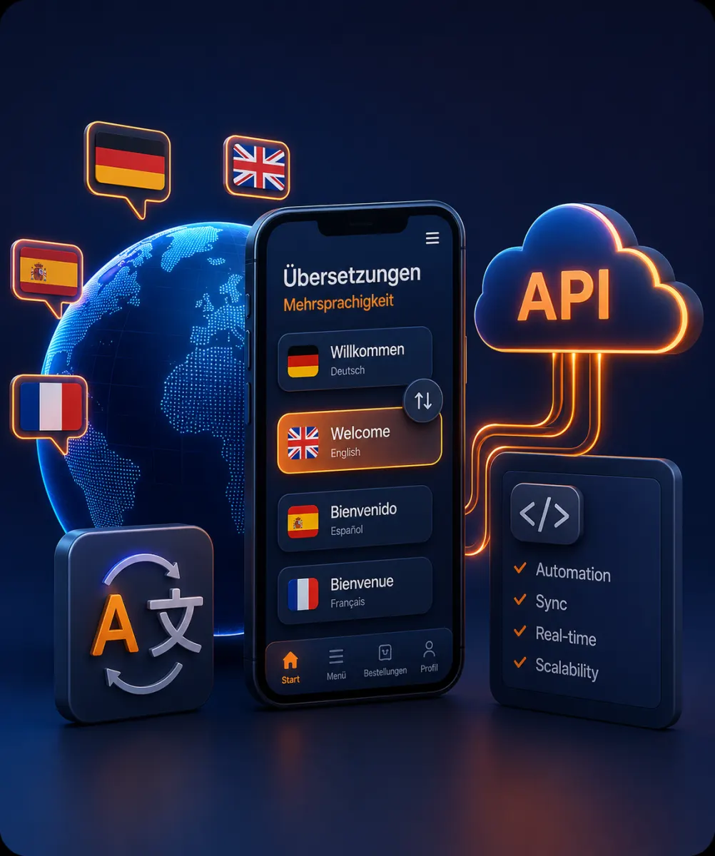 API-Integration für Übersetzungen